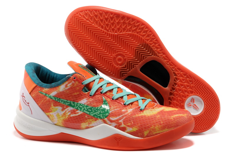 Men's Running weapon Kobe 8 Orange "All Star" Shoes 002